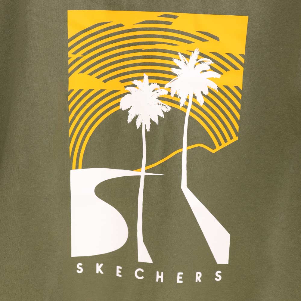 SKECHERS Short Sleeve เสื้อยืดผู้ชาย