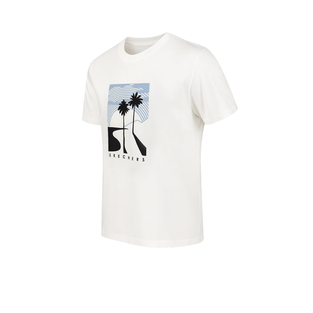 SKECHERS Short Sleeve เสื้อยืดผู้ชาย