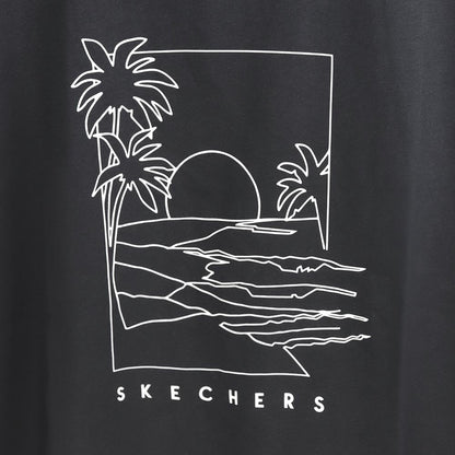 SKECHERS Short Sleeve เสื้อยืดผู้ชาย