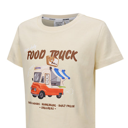 SKECHERS Food Truck Short Sleeve เสื้อยืดเด็กผู้ชาย