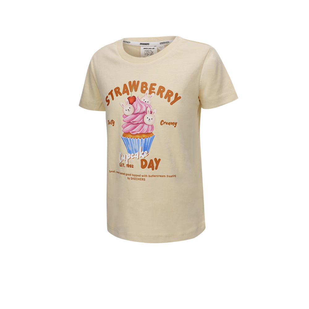 SKECHERS Food Truck Short Sleeve เสื้อยืดเด็กผู้หญิง