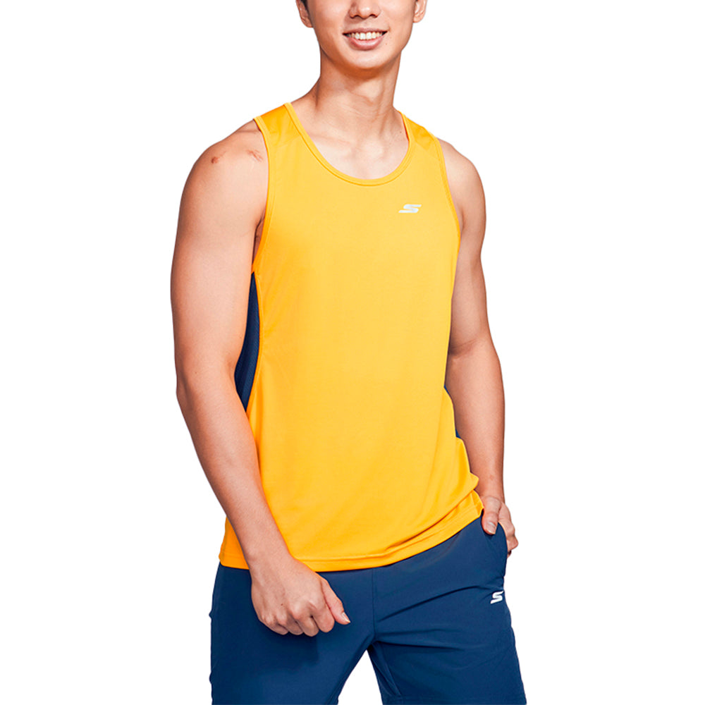SKECHERS Urban Running: Performance Sleeveless Tee Men's Running Tank - Supersports Thailand