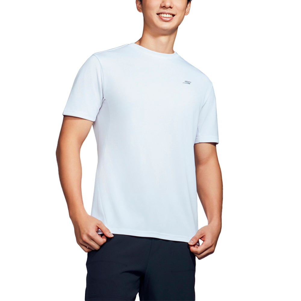 SKECHERS Urban Running: Performance Short Sleeve Tee Men's Running T-Shirt - Supersports Thailand