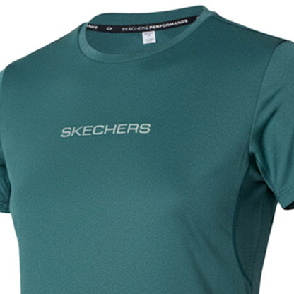 SKECHERS Sleek Motions: Performance Short Sleeve Tee เสื้อออกกำลังกายผู้หญิง