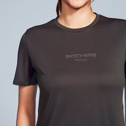 SKECHERS Sleek Motions: Performance Short Sleeve Tee Women's Training T-Shirt