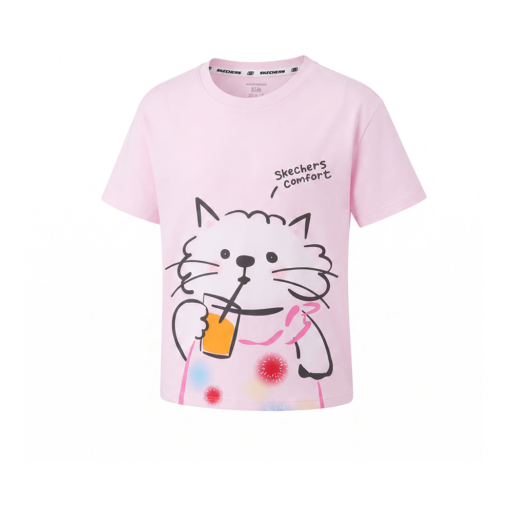 SKECHERS Short Sleeve Kids T-Shirt - Supersports Thailand Supersports Thailand
