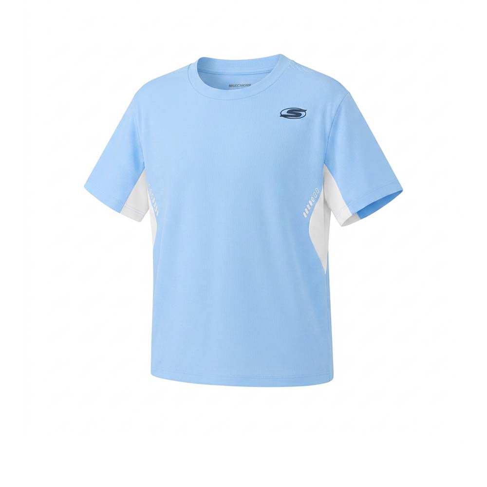SKECHERS Runners Club: Performance Short Sleeve Boys T-Shirt - Supersports Thailand Supersports Thailand