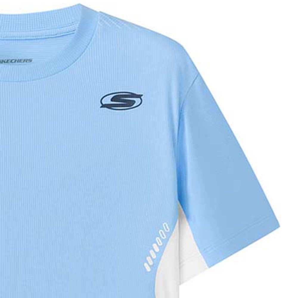 SKECHERS Runners Club: Performance Short Sleeve Boys T-Shirt - Supersports Thailand Supersports Thailand