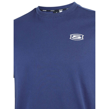 SKECHERS Knit SL324M628-NV02 Men's Lifestyle T-Shirt - Supersports Thailand