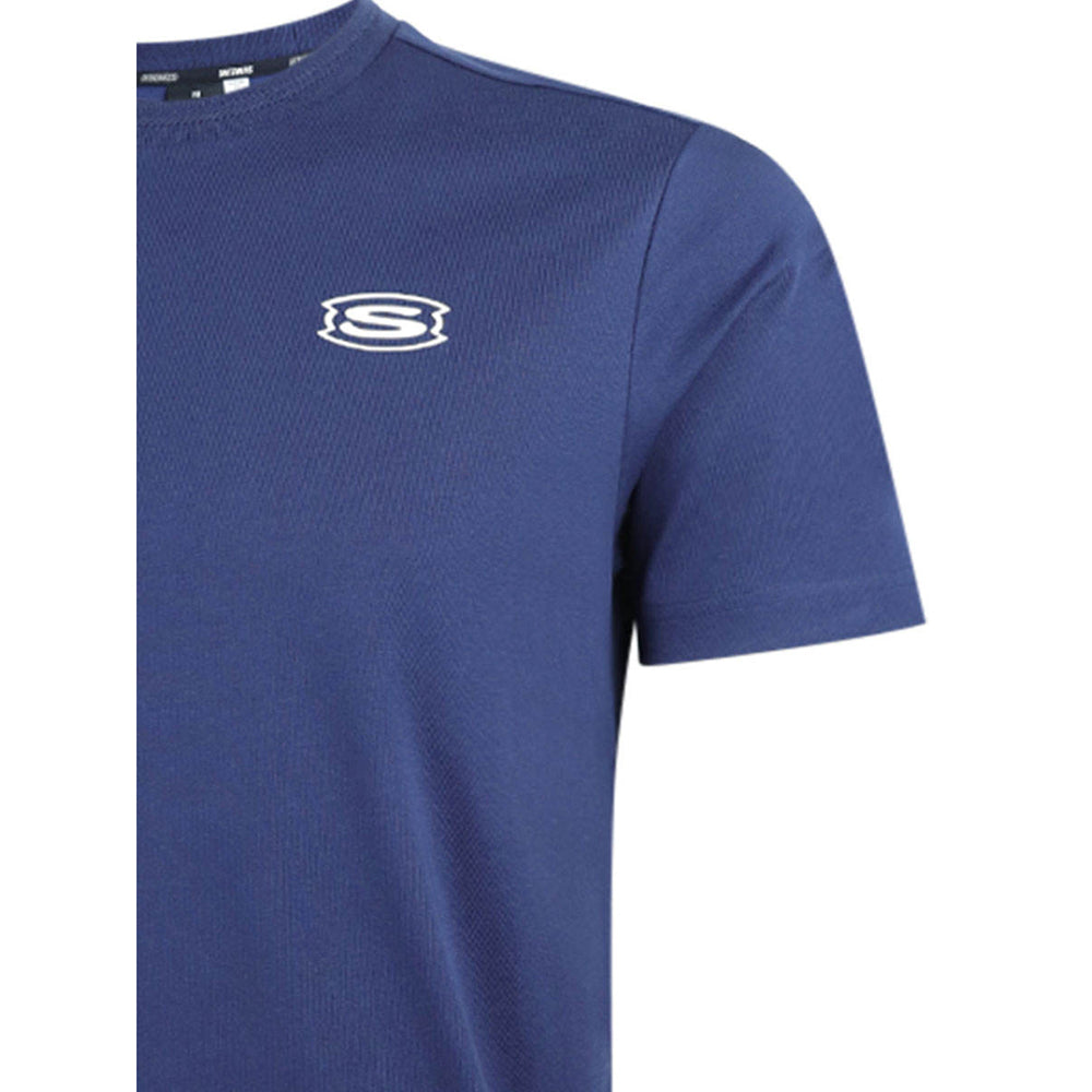 SKECHERS Knit SL324M628-NV02 Men's Lifestyle T-Shirt - Supersports Thailand