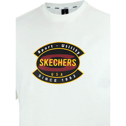 SKECHERS Knit SL324M629-0074 เสื้อยืดลำลองผู้ชาย