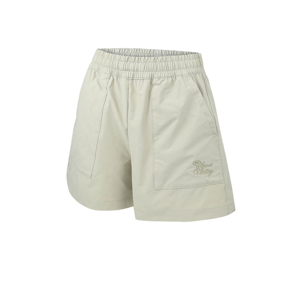 SKECHERS Woven SL324W611-K001 กางเกงลำลองขาสั้นผู้หญิง
