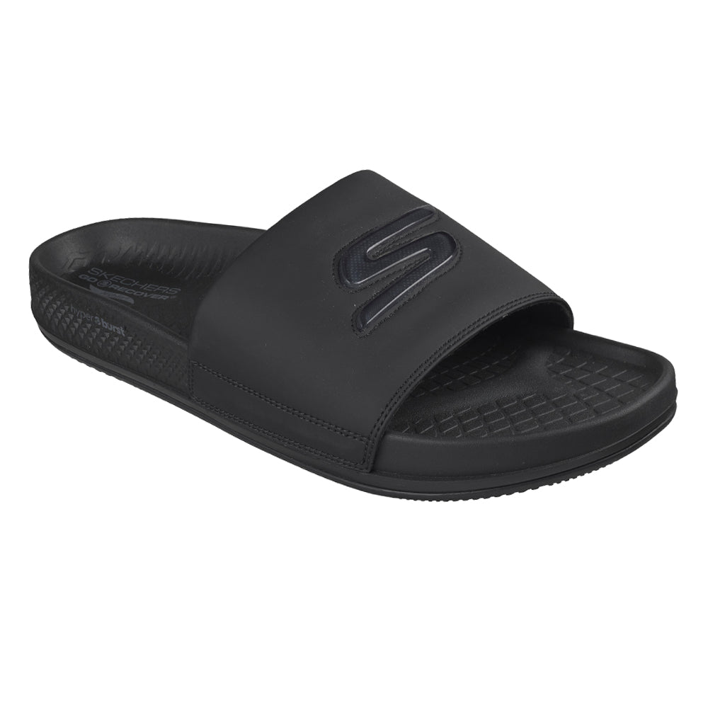SKECHERS On-The-GO Arch Fit Hyper Slide - Seth รองเท้าแตะผู้ชาย Supersports Thailand