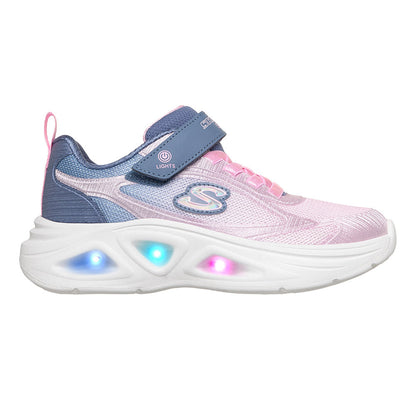 SKECHERS Sola Glow 2.0 - Dazzle Steps รองเท้าลำลองเด็กผู้หญิง