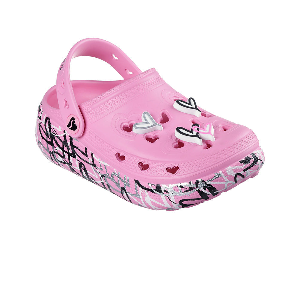 SKECHERS x JGoldcrown: Foamies Cutie Pops – Love Pop Girls Sandals - Supersports Thailand