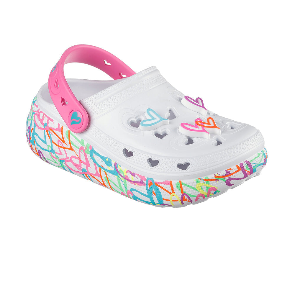 SKECHERS x JGoldcrown: Foamies Cutie Pops – Love Pop Girls Sandals - Supersports Thailand Supersports Thailand