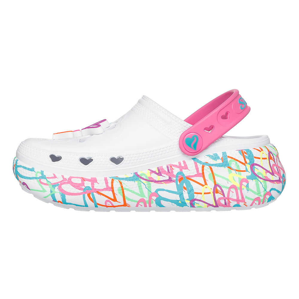 SKECHERS x JGoldcrown: Foamies Cutie Pops – Love Pop Girls Sandals - Supersports Thailand