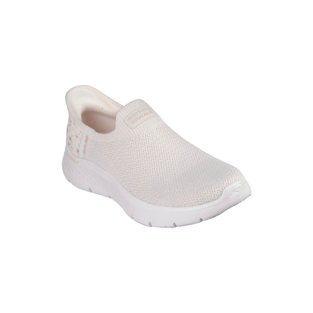 SKECHERS Hands Free Slip-ins® GO WALK® Flex - Sunset Rose รองเท้าออกกำลังกายผู้หญิง Supersports Thailand