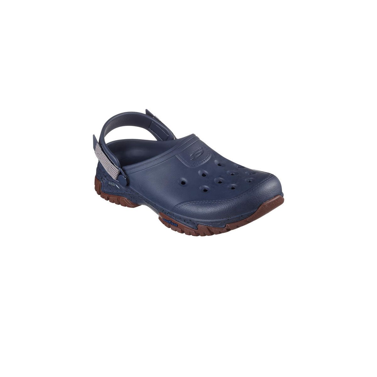 SKECHERS Arch Fit Foamies Outdoor - Navigate รองเท้าแตะผู้ชาย Supersports Thailand