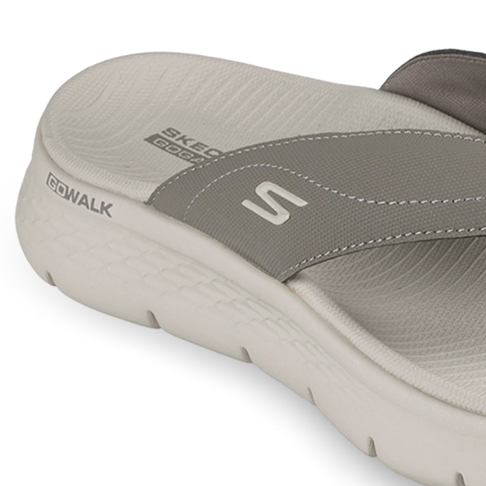 SKECHERS GO WALK Flex Sandal - Tad รองเท้าแตะผู้ชาย Supersports Thailand
