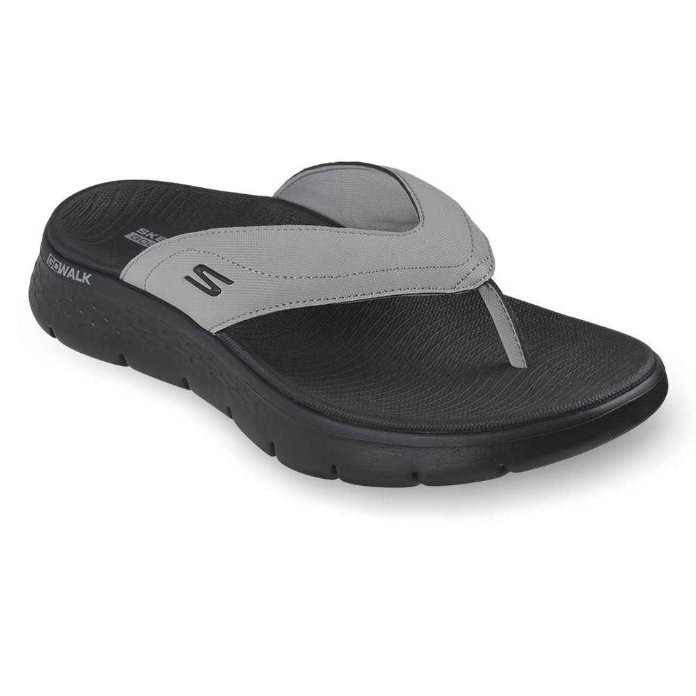 SKECHERS GO WALK Flex Sandal - Tad รองเท้าแตะผู้ชาย Supersports Thailand