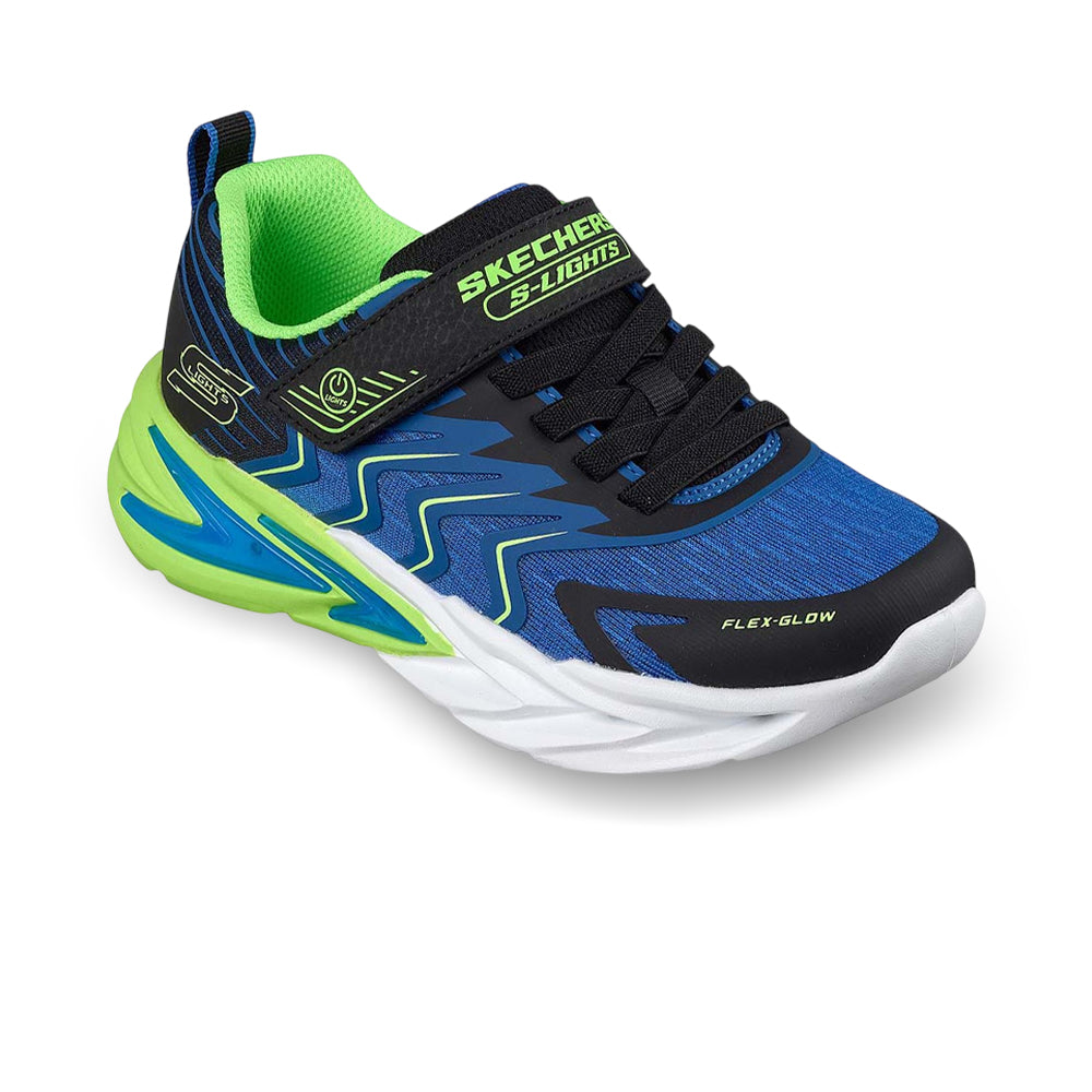 SKECHERS S-Lights: Flex-Glow Ultra - Prism-Pacer รองเท้าลำลองเด็กผู้ชาย Supersports Thailand