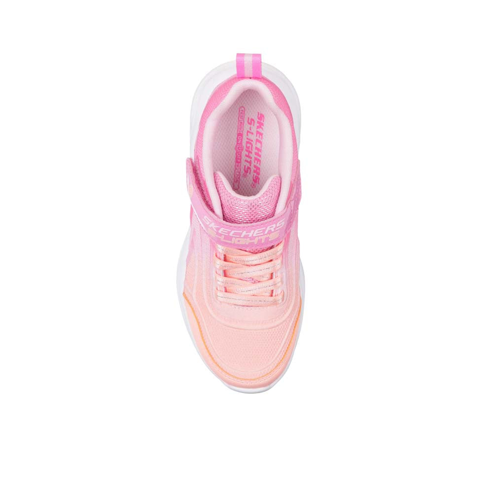 SKECHERS S-Lights: Sola Glow - Color Breeze Girls Lifestyle Shoes - Supersports Thailand