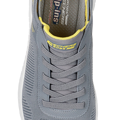 SKECHERS Hands Free Slip-ins: BOBS Sport Squad Chaos - Solid Step รองเท้าลำลองผู้ชาย