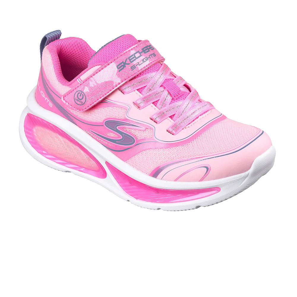 SKECHERS S-Lights: Cosmic Glow 2.0 รองเท้าลำลองเด็กผู้หญิง Supersports Thailand
