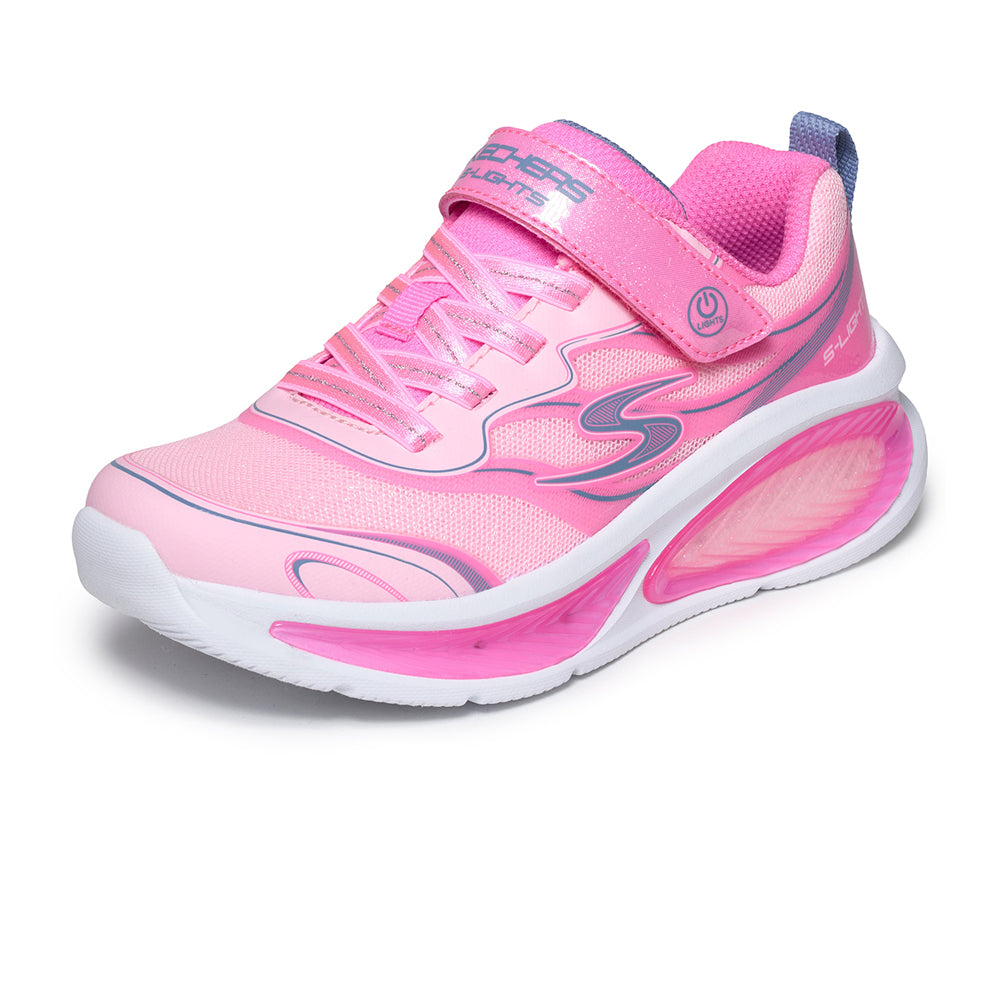 SKECHERS S-Lights: Cosmic Glow 2.0 รองเท้าลำลองเด็กผู้หญิง Supersports Thailand