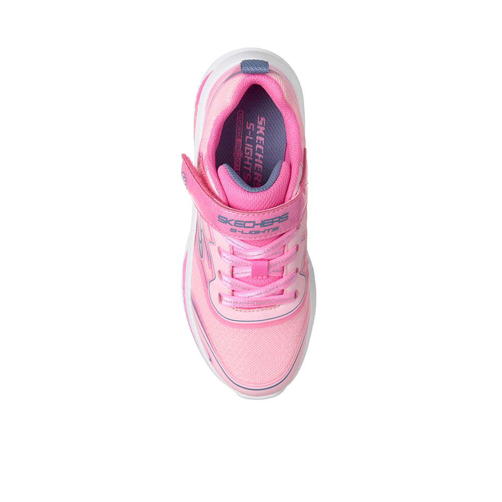 SKECHERS S-Lights: Cosmic Glow 2.0 รองเท้าลำลองเด็กผู้หญิง Supersports Thailand