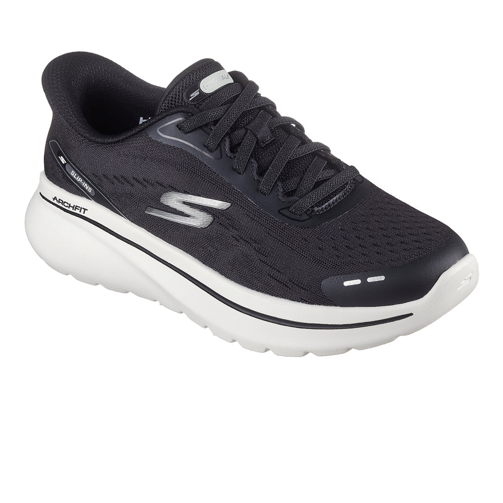 SKECHERS Hands Free Slip-ins® Relaxed Fit®: GO WALK® Arch Fit® N-Joy Women's Training Shoes - Supersports Thailand