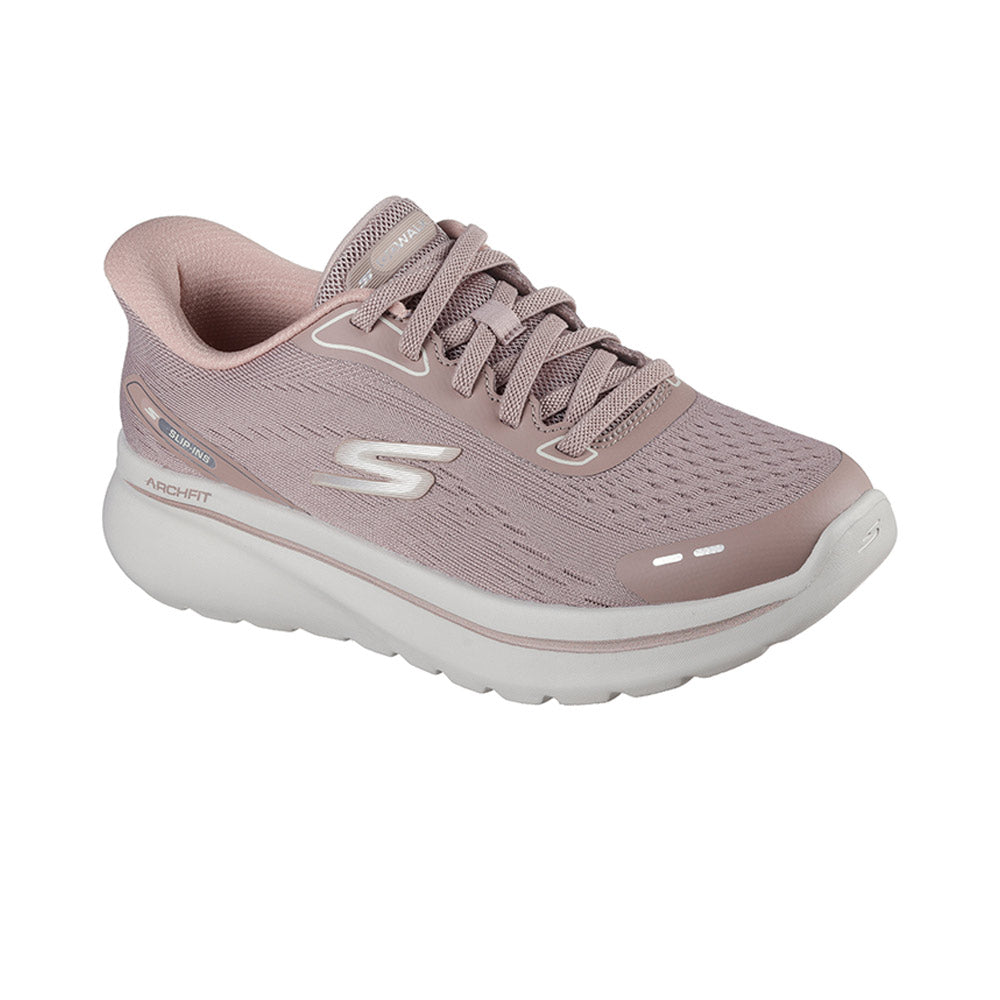 SKECHERS Hands Free Slip-ins® Relaxed Fit®: GO WALK® Arch Fit® N-Joy Women's Training Shoes - Supersports Thailand Supersports Thailand