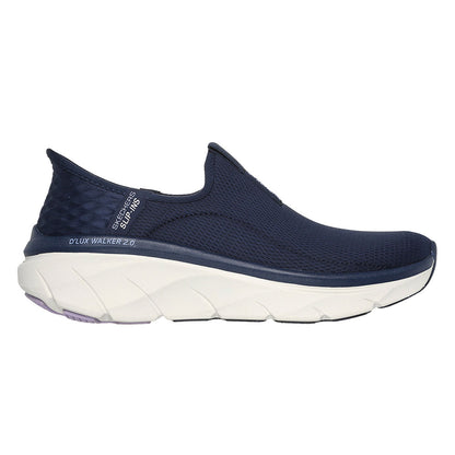 SKECHERS Slip-ins® Relaxed Fit®: D'Lux Walker® 2.0 - Happy Step รองเท้าลำลองผู้หญิง