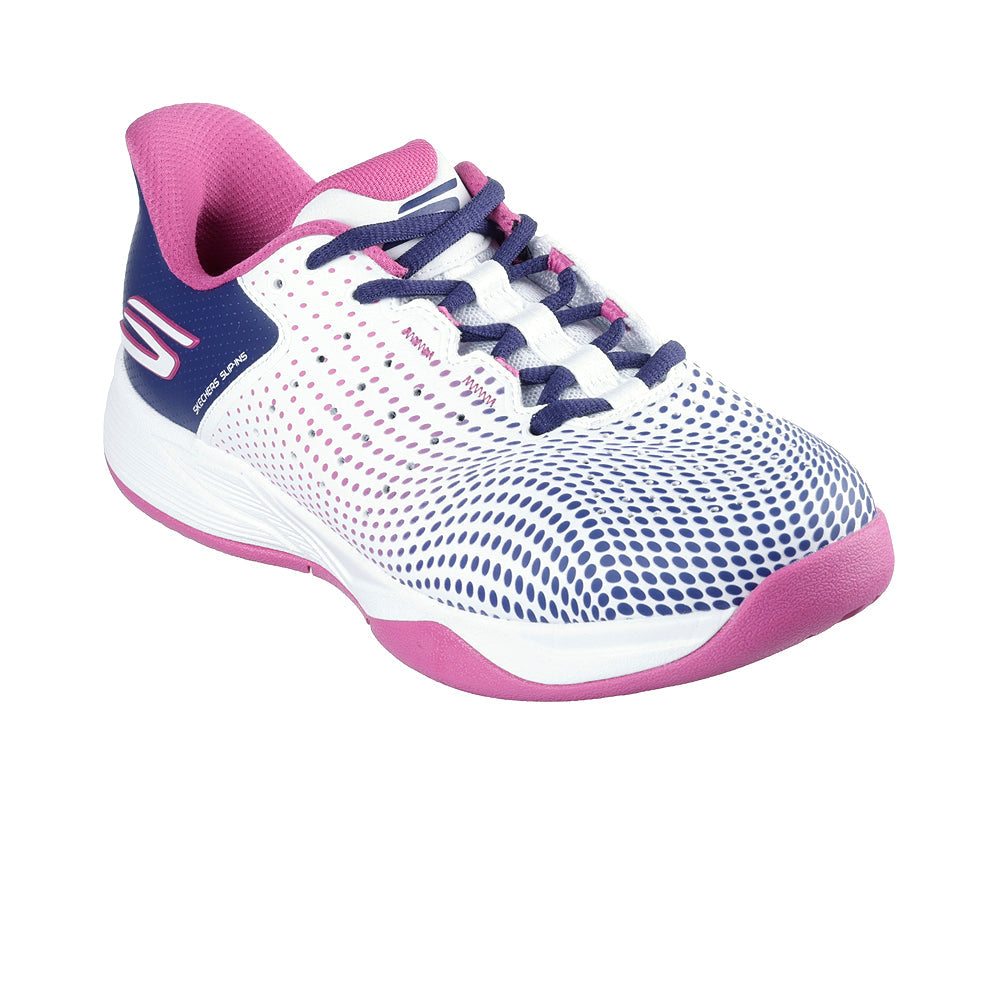 SKECHERS Slip-ins® Relaxed Fit®: Viper Court Reload Women's Indoor Court Shoes - Supersports Thailand