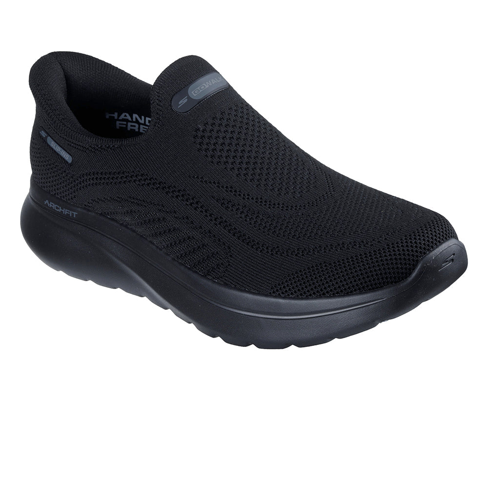 SKECHERS Hands Free Slip-ins® Relaxed Fit®: GO WALK® Arch Fit® N-Joy - Dale Men's Training Shoes - Supersports Thailand Supersports Thailand
