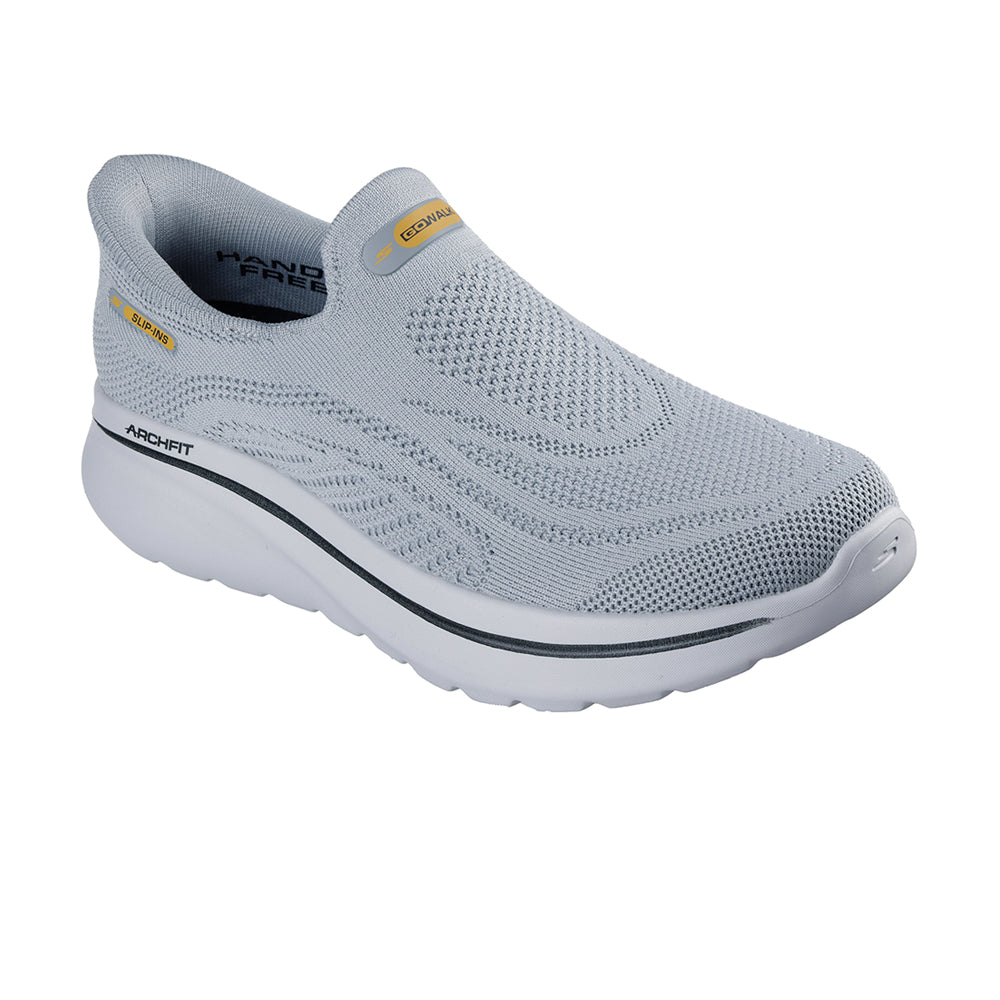SKECHERS Hands Free Slip-ins® Relaxed Fit®: GO WALK® Arch Fit® N-Joy - Dale Men's Training Shoes - Supersports Thailand Supersports Thailand