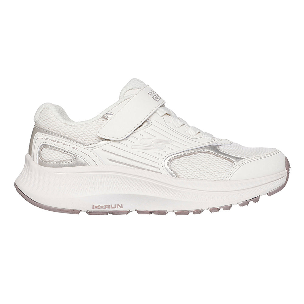 SKECHERS GO RUN Consistent 2.0 - Advantage รองเท้าลำลองเด็กผู้หญิง