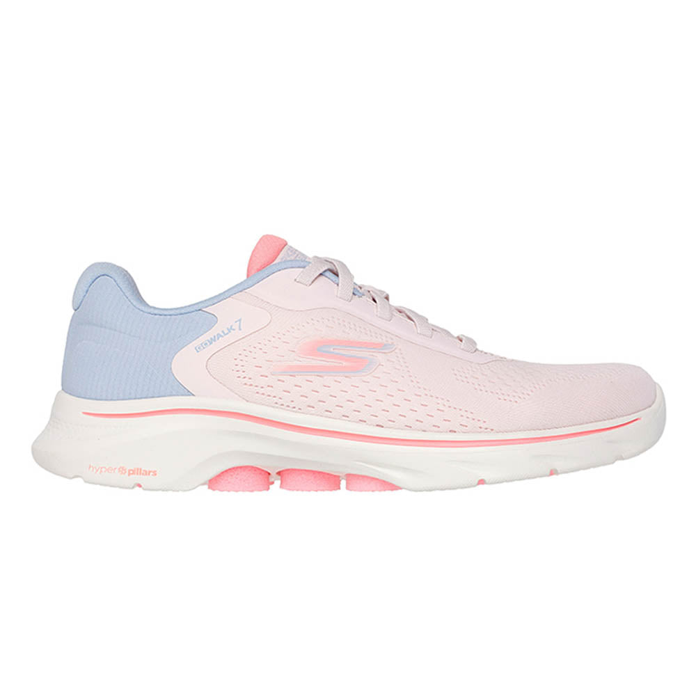 SKECHERS Go Walk 7™ - Cosmic Waves Women's Training Shoes - Supersports Thailand