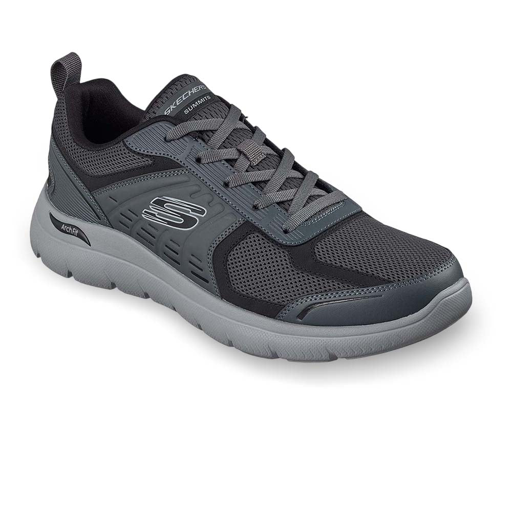 SKECHERS Arch Fit Summits - Leege รองเท้าลำลองผู้ชาย Supersports Thailand