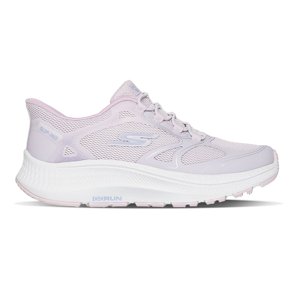 SKECHERS Hands Free Slip-ins: GO RUN Consistent 2.0 - Quick Burst รองเท้าลำลองเด็กผู้หญิง Supersports Thailand