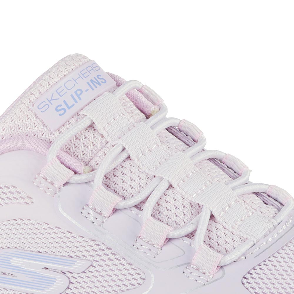 SKECHERS Hands Free Slip-ins: GO RUN Consistent 2.0 - Quick Burst รองเท้าลำลองเด็กผู้หญิง Supersports Thailand