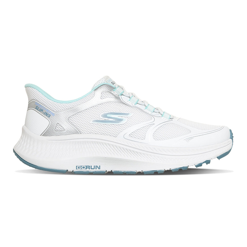 SKECHERS Hands Free Slip-ins: GO RUN Consistent 2.0 - Quick Burst Girls Lifestyle Shoes Supersports Thailand