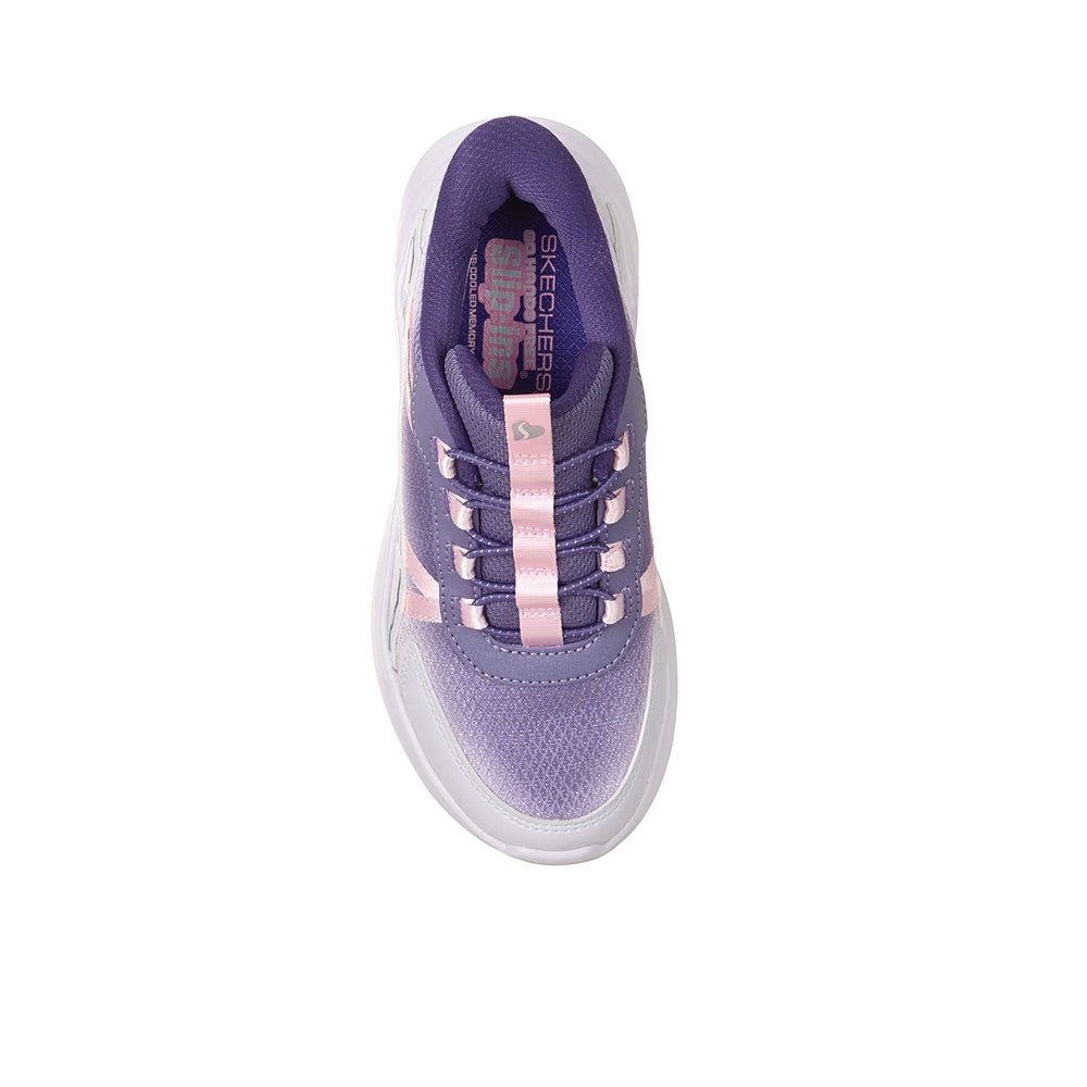 SKECHERS Hands Free Slip-ins: Wave 92 - Sparkle Sprint Girls Lifestyle Shoes - Supersports Thailand Supersports Thailand
