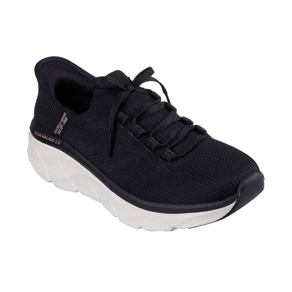 SKECHERS Slip-ins® Relaxed Fit®: D'Lux Walker® 2.0 - Thrill Movement Women's Lifestyle Shoes - Supersports Thailand