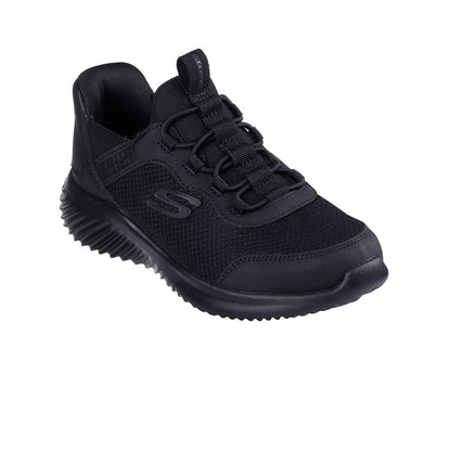 SKECHERS Hands Free Slip-ins®: Bounder - Brisk-Burst รองเท้าลำลองเด็กผู้ชาย