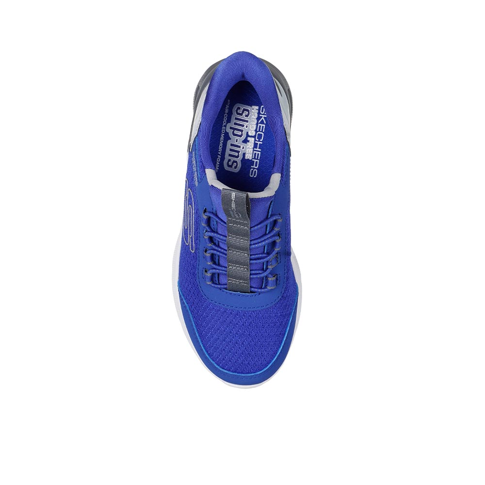 SKECHERS Hands Free Slip-ins®: Microspec Max - Brisk-Stripe Boys Casual Shoes