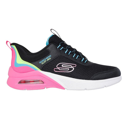 SKECHERS Hands Free Slip-ins® Relaxed Fit®: Microspec Max - Color Trifecta Girls Casual Shoes