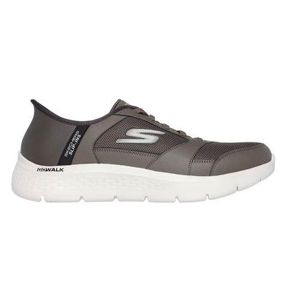 SKECHERS Slip-ins® GO WALK® Flex Anza Men's Training Shoes สีน้ำตาล (Brown) US