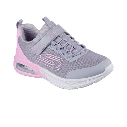 SKECHERS Microspec Max Advance - Fly 3.0 รองเท้าลำลองเด็กผู้หญิง